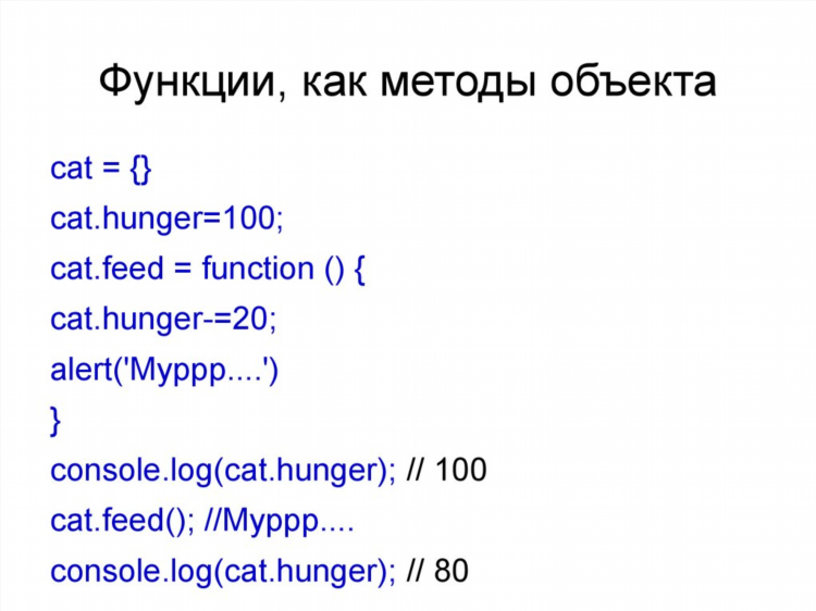 Объявление функции в javascript